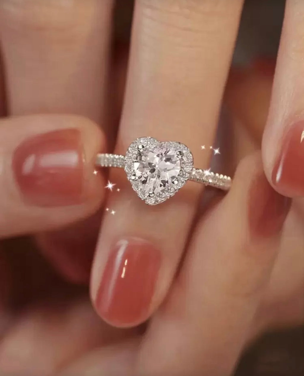 Corazón Brillante Ring